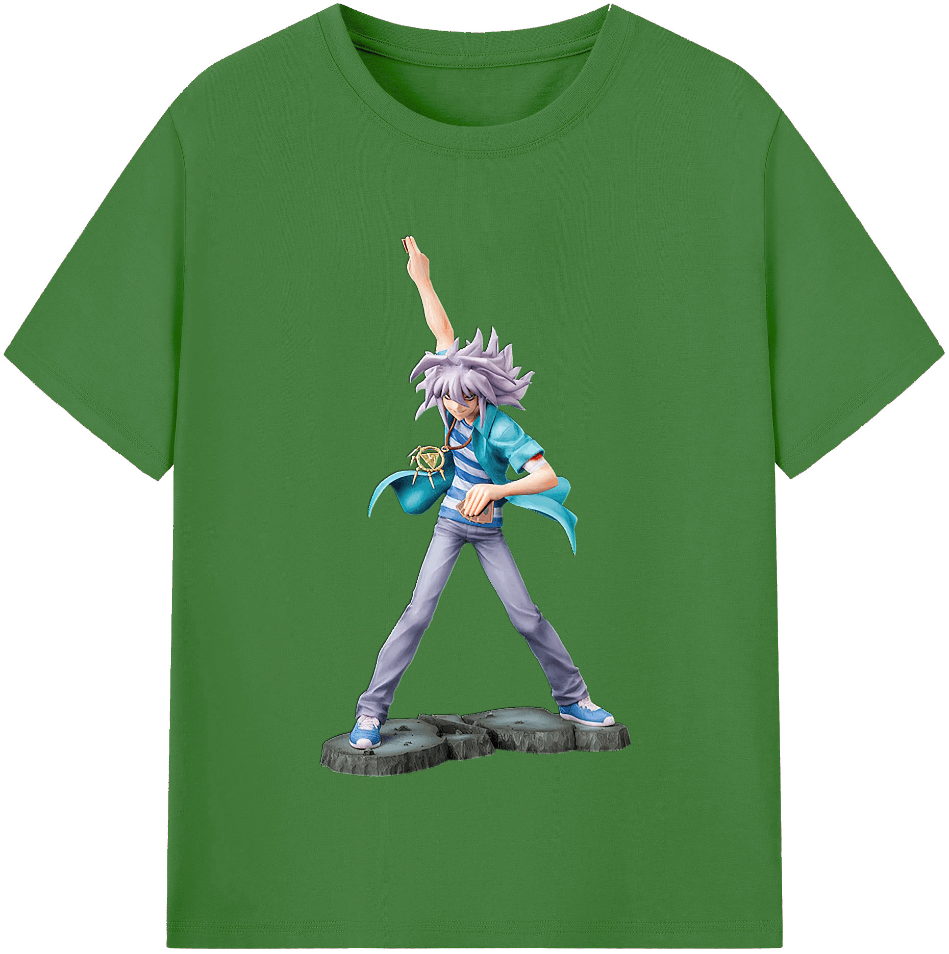 （画像用） 遊☆戯☆王 Yu-Gi-Oh! レディースカジュアルプリントTシャツ（綿100％）